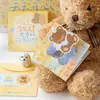 Set de Sobres para Tarjetas de Felicitación 3D Momo - Llegada de la Suerte - Tema de Graffiti Dibujado a Mano Tarjeta de Mensaje de Bendición y Confesión de Regalo