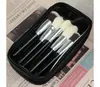 Brocha de Maquillaje Pelo Animal Set Completo de 16 Brochas Pelo Suave Polvo Suelto Rubor Sombra de Ojos Corrector Set Completo de Brochas de Maquillaje
