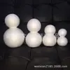 Muñeco de Nieve Burbuja Muñeco de Nieve Navideño Decoración Copo de Nieve de Poliestireno Muñeco de Nieve Varios Modelos Salida de Fábrica