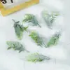 M Folhas Artificiais Acessórios Corsage Buquê Chapéu Acessórios de Decoração DIY Enfeites Flores Artificiais Estilo Europeu Folhas de Uva