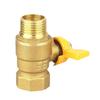 Válvula de mariposa 216 de alta resistencia al por mayor de fábrica, válvula de bola de vapor de alta temperatura, gran diámetro, 4 puntos, 6 puntos, cable interior y exterior de 1 pulgada, cable exterior doble