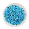 Cuentas redondas planas de resina de color, cuentas de ojo hechas a mano, para hacer pulseras, pendientes, cuentas espaciadoras, accesorios de joyería, materiales