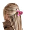 Accesorios para el cabello de moda caliente transfronteriza para mujer, pinza cruzada de color degradado para coleta, pinza para el cabello versátil, pinza de tiburón para moño