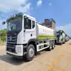 Camión Aspersor Grande de 22 Toneladas de Ocho Ruedas Dongfeng Huashen para Obra 7 Metros Cúbicos Camión Aspersor Marca Azul 15 Metros Cúbicos Camión Nebulizador Cañón de Niebla Supresión de Polvo