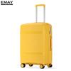 Bagagem de Exportação Personalizada, Grande Capacidade, Ultraleve, Viagem Casual, Rodas Universais, Bagagem de PP Anti-Queda, Grande Capacidade