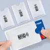 Porta-Cartões com Blindagem Anti-Desmagnetização e Anti-Roubo RFID Cartão Bancário Cartão de Identidade Cartão de Crédito Capa Protetora para Cartão de Identidade