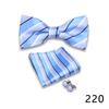 Corbata formal de negocios para hombre pañuelo de bolsillo traje banquete traje de boda accesorios lazo cuello flor fábrica mayoreo