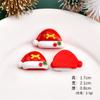 Acessórios de Resina de Natal de Desenho Animado Criativos DIY Feitos à Mão Árvore de Natal Papai Noel Capa de Celular Presilha Patch