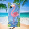 Toalha de Praia Flamingo Jit Transfronteiriça para Adultos, Toalha de Banho Estilo Europeu e Americano, Toalha de Banho Grande Classe A, Toalha Absorvente e de Secagem Rápida para Adultos