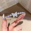Pulsera Ovalada de Zirconia Chapada en Oro Real de 18k Moda Simple Versátil Anillo de Mano Lujo Ligero Nicho Sensación de Alta Gama Joyería de Mano