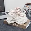 Zapatos de Papá para Niñas Estilo Primavera y Otoño Malla Transpirable Suela Suave Zapatos Deportivos Zapatos Casuales para Niños Medianos y Grandes Estilo Coreano Versátiles
