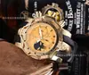 Comércio Exterior 2021 Masculino Invicta Mostrador Grande Europeu e Americano Quartzo Masculino Pulseira de Silicone