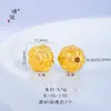 Puzuo Forte Preservação de Cor Fosco Areia Dourada Acessórios DIY Pingente Cabana Elefante Roda do Dharma Furo Passante Acessórios para Pulseira Colar para Mulheres