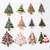Nuevos Broches de Serie Navideña: Campanitas de Muñeco de Nieve Lindas, Decoraciones de Ropa de Moda, Broches para Fiesta de Navidad