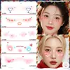 Adesivos Faciais de Maquiagem de Natal Fofos Transfronteiriços, Adesivos de Tatuagem Coloridos, Adesivos de Presente de Natal Atmosféricos, Aparência Sofisticada e de Alta Qualidade