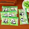 Estojo de Lápis Panda de Desenho Animado Bolsa de Armazenamento de Material Escolar Presente de Recompensa Prêmio para Estudante Bolsa de Material Escolar Original de Panda PVC