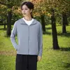 Atacado Roupas de Proteção Solar de Fio Original Masculinas e Femininas Manga Longa Nova Roupa de Proteção Solar de Seda Gelada Verão Fina Roupas para Exterior Proteção UV