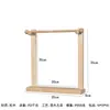 Suporte de Exibição de Joias de Madeira Vertical para Pulseiras e Contas de Oração Suporte de Armazenamento Decoração de Mesa Suporte de Exibição