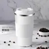 Taza de vacío de acero inoxidable más vendida para coche, taza de café portátil, taza portátil sellada a prueba de fugas, regalo para oficina de negocios Taza