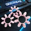 Acoplamiento de compresor de aire con tornillo almohadilla amortiguadora morada acoplamiento octagonal anillo de goma flor de ciruelo GR28 38 42 materia prima