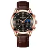 Nuevo Reloj Luminoso Impermeable Calendario para Hombre Estudiante Moda Coreana Cuero Deportivo Cuarzo Reloj Transfronterizo