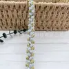 Novedoso Estilo de Encaje Estilo Chanel con Accesorios en Colores Café y Marrón para Decoración DIY, Ribete de Ropa, Adorno para Zapatos y Sombreros, y Correas Tejidas