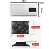 Modelo Oculto Seis Agujeros Tuyano Iveco Furgoneta Estacionamiento Independiente Aire Acondicionado 24V Enfriamiento Camión Excavadora 12V