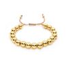 Pulsera de Cerámica Blanda de Color Estilo Étnico AliExpress Transfronteriza Cadena con Hebilla de Herradura Exagerada con Perlas y Cuentas de Color para Mujer