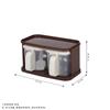 Caja de Condimentos para el Hogar Caja de Almacenamiento para Empaques de Condimentos Tarro de Condimentos de Cocina de Gran Capacidad Caja de Condimentos Multirejilla Botella de Condimentos de Sal