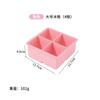 Forma de Gelo de Silicone para Uso Doméstico, Grau Alimentício, Fabricador de Cubos de Gelo Grandes, Caixa de Gelo DIY