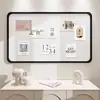 Foto Feltro com Contas Quadro de Avisos Adesivo Cortiça Fundo de Parede Decoração de Entrada Estilo Simples Parede de Exibição de Fotos Multifuncional
