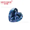 Corindo Cultivado Colorido Importado Coração Rosa que Muda de Cor Pedra Solta 3-10mm Pedra Preciosa para Acessório Fábrica Atacado