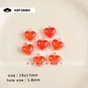 Accesorios para joyería DIY lindos abalorios de oso de gelatina aretes de corazón cadena para teléfono colgante de bolso accesorios de abalorios sueltos