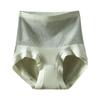 Ropa interior de algodón puro con vendaje negro, cintura alta, moldeadora abdominal, transpirable y sin marcas, antibacteriana, que levanta las caderas.