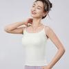 TikTok Explosivo 6631 Camisola de Mujer Verano Sin Marcas Una Pieza Copa Fija Adelgazante Todo Fila Ropa Exterior Base Espalda Bonita