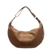 Bolsa Tote de Gran Capacidad Moda de Invierno 2025 Bolso de Hombro para Viajes Bolsillo de Axila Bolso de Mano con Textura de Nicho