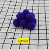 Bola de Pelo de Alta Elasticidade Bola de Pelúcia Colorida Bola de Poliéster Pacote de Material para Produção Artesanal DIY de Jardim de Infância para Crianças Educação Infantil