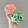 Goma elástica para el pelo de niños color lata encaje goma elástica para niñas banda elástica alta para el pelo cuerda para la cabeza de bebé