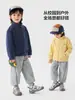 Casaco de inverno infantil Youou, jaqueta forrada com fleece, novo modelo 2026, roupas infantis para crianças maiores, moda de inverno estilosa para crianças e bebês