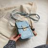 Bolso Pequeño de Celebridad de Internet 2021 Bolso Nuevo Bolso Cruzado de Verano para Mujer Bolso Cuadrado Pequeño Estilo Extranjero Bolso Popular para Teléfono Móvil