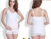 Camisola de Amamentação Longa Plus-Size para Gestantes Sem Aro para Mulheres, Roupa Íntima Pós-Parto de Uso Duplo em Fibra de Bambu Sem Costura