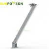 Sistema Fotovoltaico Inteligente para el Hogar, Soporte de Aleación de Aluminio para Tejado Plano con Base de Cemento, Ángulo del Soporte Ajustable