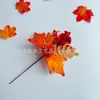 Ramos Simulados de Hojas de Otoño, Hojas de Arce Simuladas, Accesorios Florales de Calabaza, Materiales para Decoración de Escenas Festivas al por Mayor