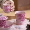 Taza de Feria Peonía Horno Ru Rosa Fuga de Té Integrada Cerámica Hogar Juego para Dividir el Té Mar de Té Copa Pública Accesorios Juego de Té Kung Fu