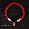 Atacado de Fábrica Pulseira de Cinábrio de Alto Teor Lápis Lazúli Contas de Concha Pó de Pérola Pulseira do Ano Animal para Mulheres Uma Peça Dropshipping