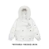 Diseño de muñeco de nieve lindo, con un cuello grande de piel sintética, este nuevo abrigo de algodón relleno de plumón para mujer está engrosado para mayor calidez y es perfecto para figuras petite.