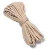 Paracord de Poliéster de Color Sólido Hilo Retorcido para Manualidades Colgante Cuerda para Ropa miu Accesorios Hechos a Mano Cuerda para Sombrero Material Cuerda Hilo de Cuerda