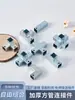 Conector en T de Tubo de Hierro Galvanizado Junta de Tubo Cuadrado para Escalera Accesorios Planos sin Soldadura Esquina en T Leede Zhuj