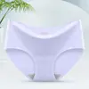 Bragas de seda helada para mujer bragas sin costuras bragas de una pieza cintura bragas sexys para mujer venta al por mayor