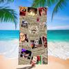 Nueva Toalla de Playa Anime One Piece Microfibra Dibujos Animados Toalla de Baño de Dibujos Animados Transfronteriza Absorción de Agua Secado Rápido a Mayoreo